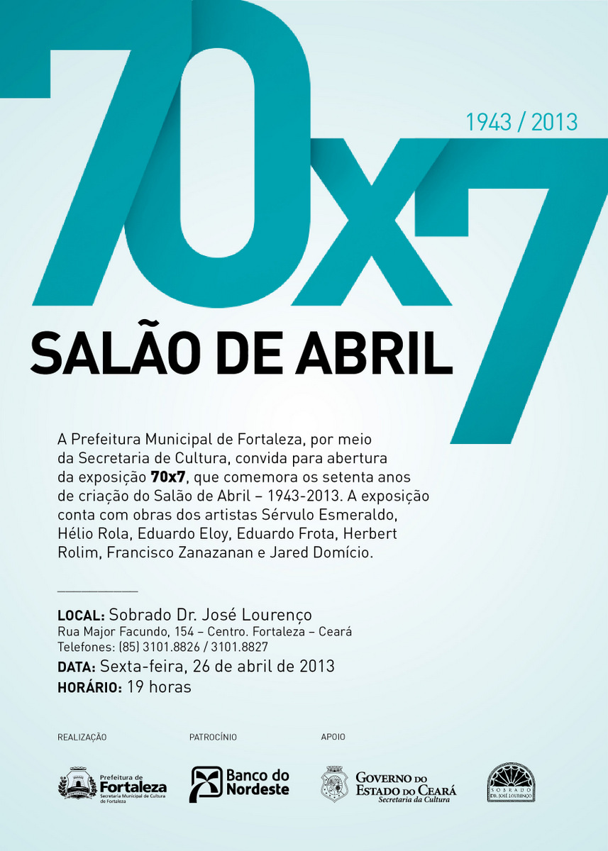 Abertura do Salão de Abril