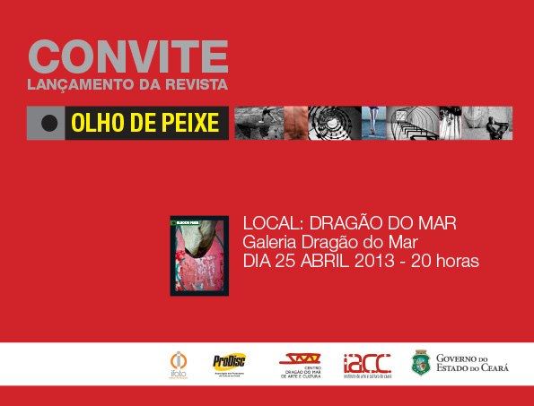 2ª edição da revista Olho de Peixe é lançada nesta quinta-feira (25) no Dragão do Mar