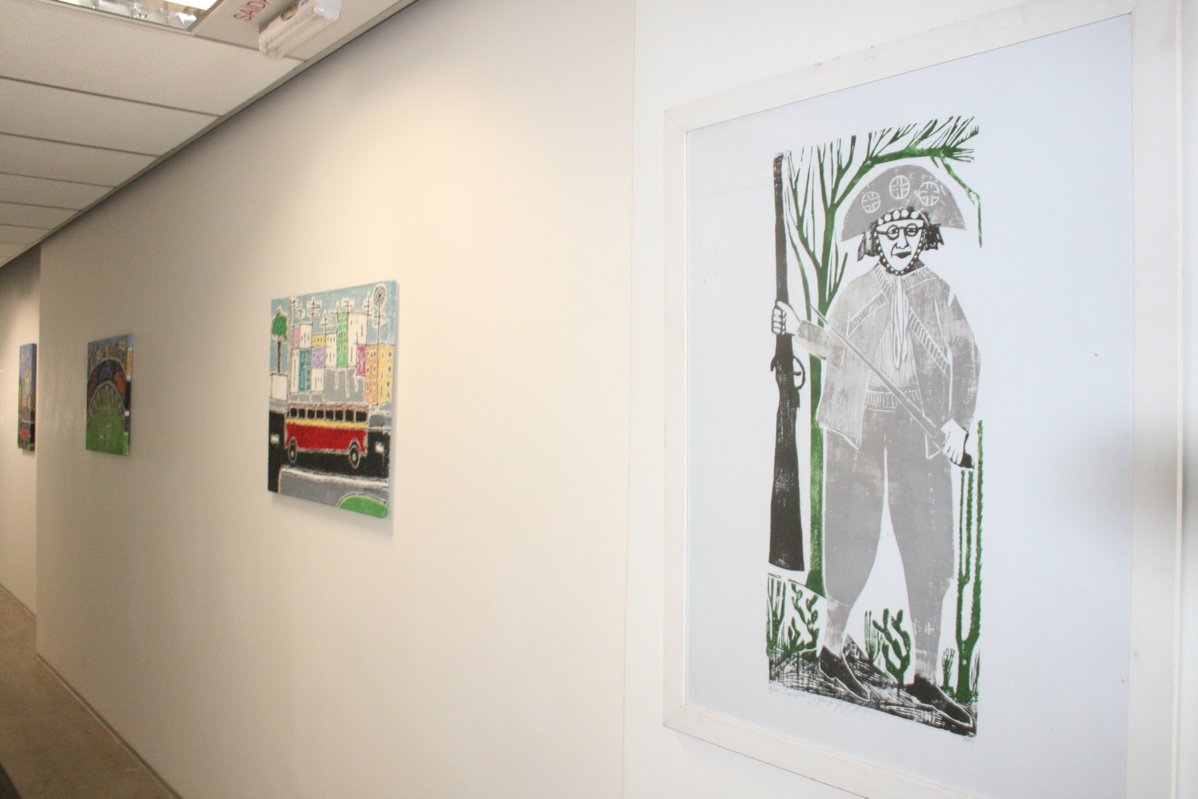 Exposição com obras de artistas do Centro na Secult
