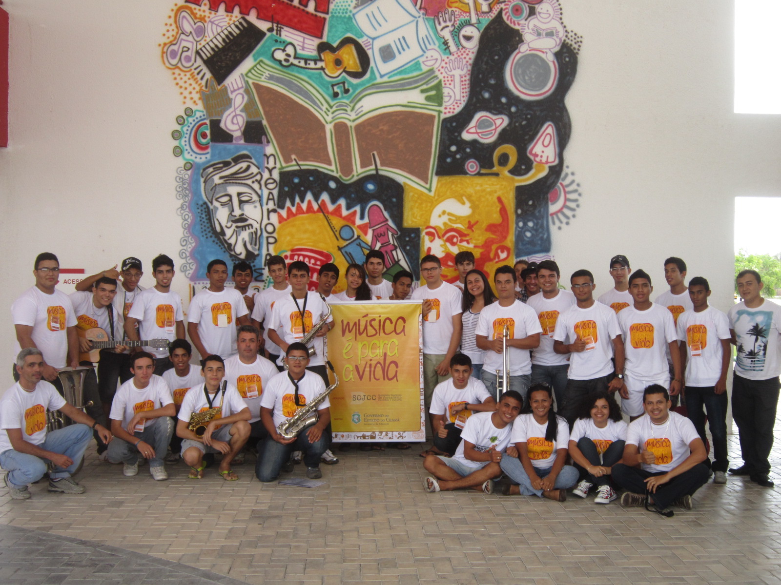 Projeto Música é para a Vida começa em Fortaleza, Maracanaú e Horizonte