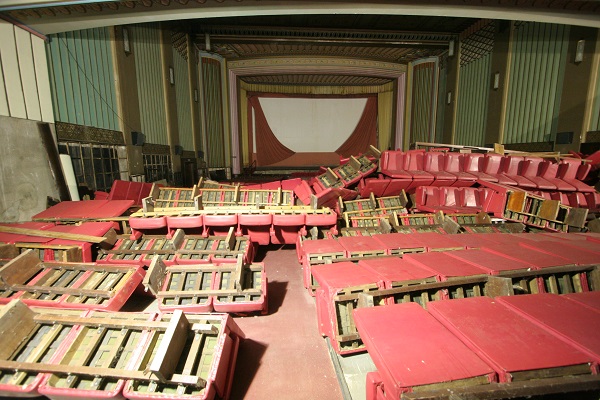 Obras no Cine São Luiz: entidades e prefeituras podem solicitar doação de cadeiras