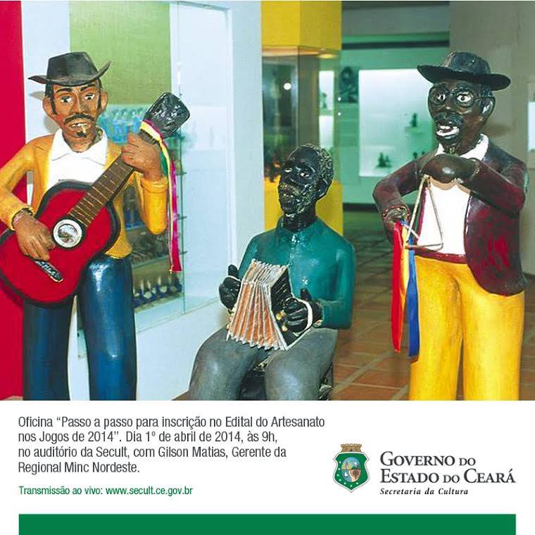 Secult e Minc/Nordeste realizam oficina para o Edital de Artesanato nos Jogos 2014