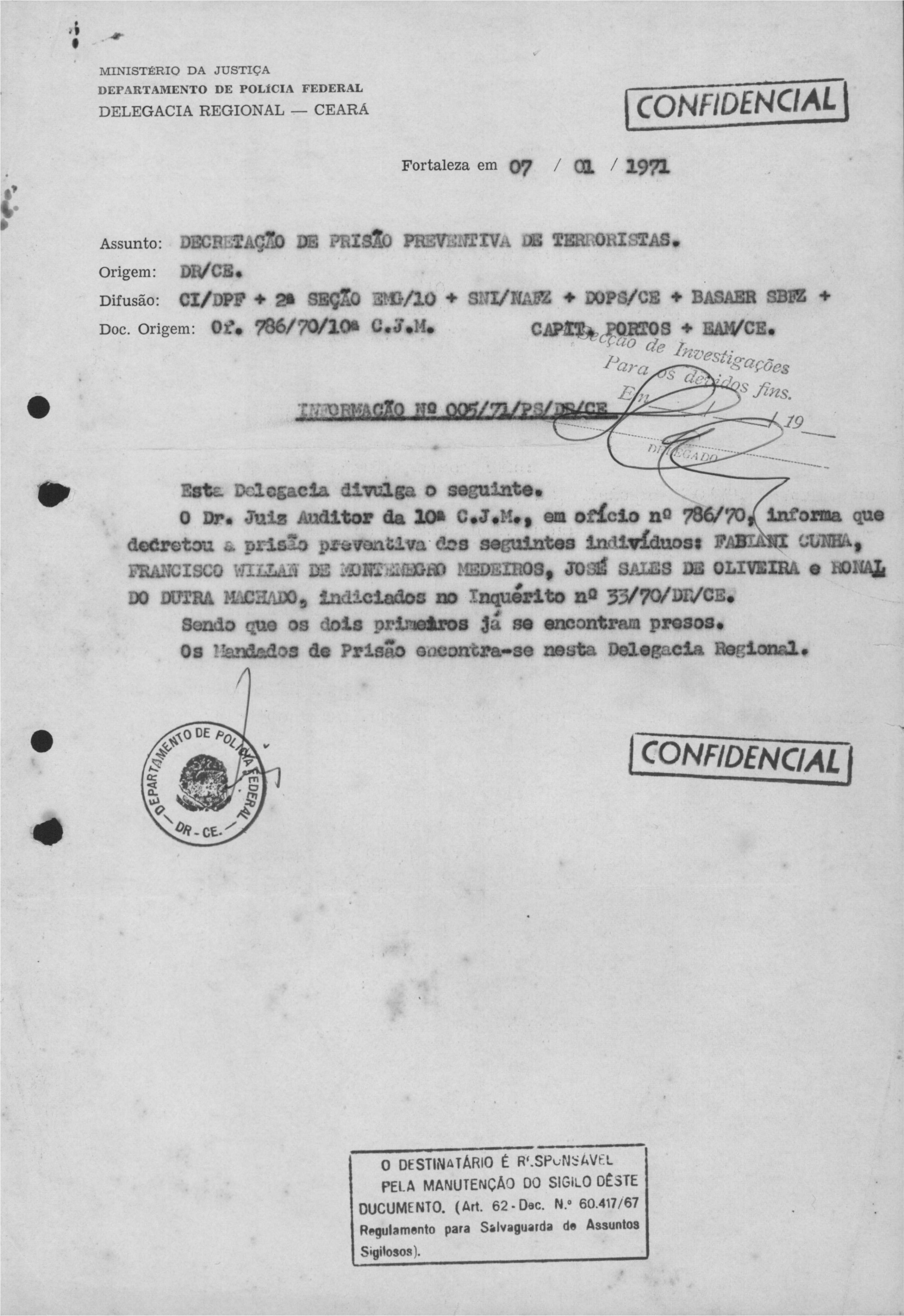 Nos 50 anos do golpe militar, Arquivo Público destaca exposição “Memórias Reveladas”