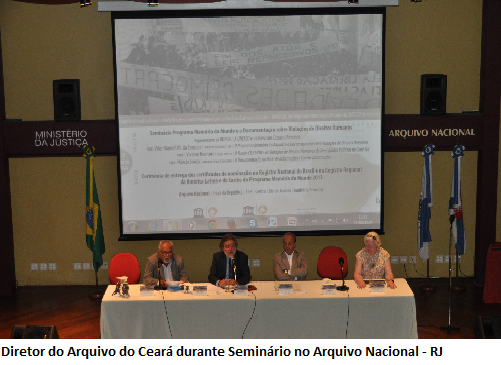 Arquivo Público do Ceará participa do Programa Memória do Mundo da Unesco