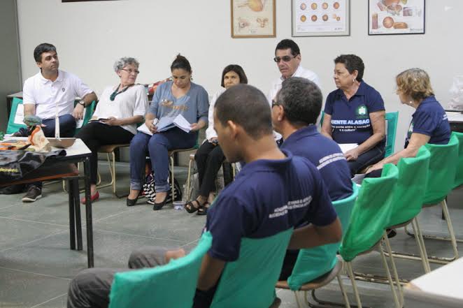 Acessibilidade e cultura: Secult participou de reunião na Academia de Letras e Artes da Sociedade de Assistência aos Cegos