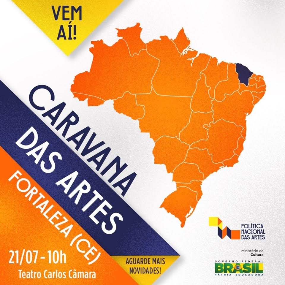 Ceará é o primeiro estado a receber a Caravana das Artes da Funarte