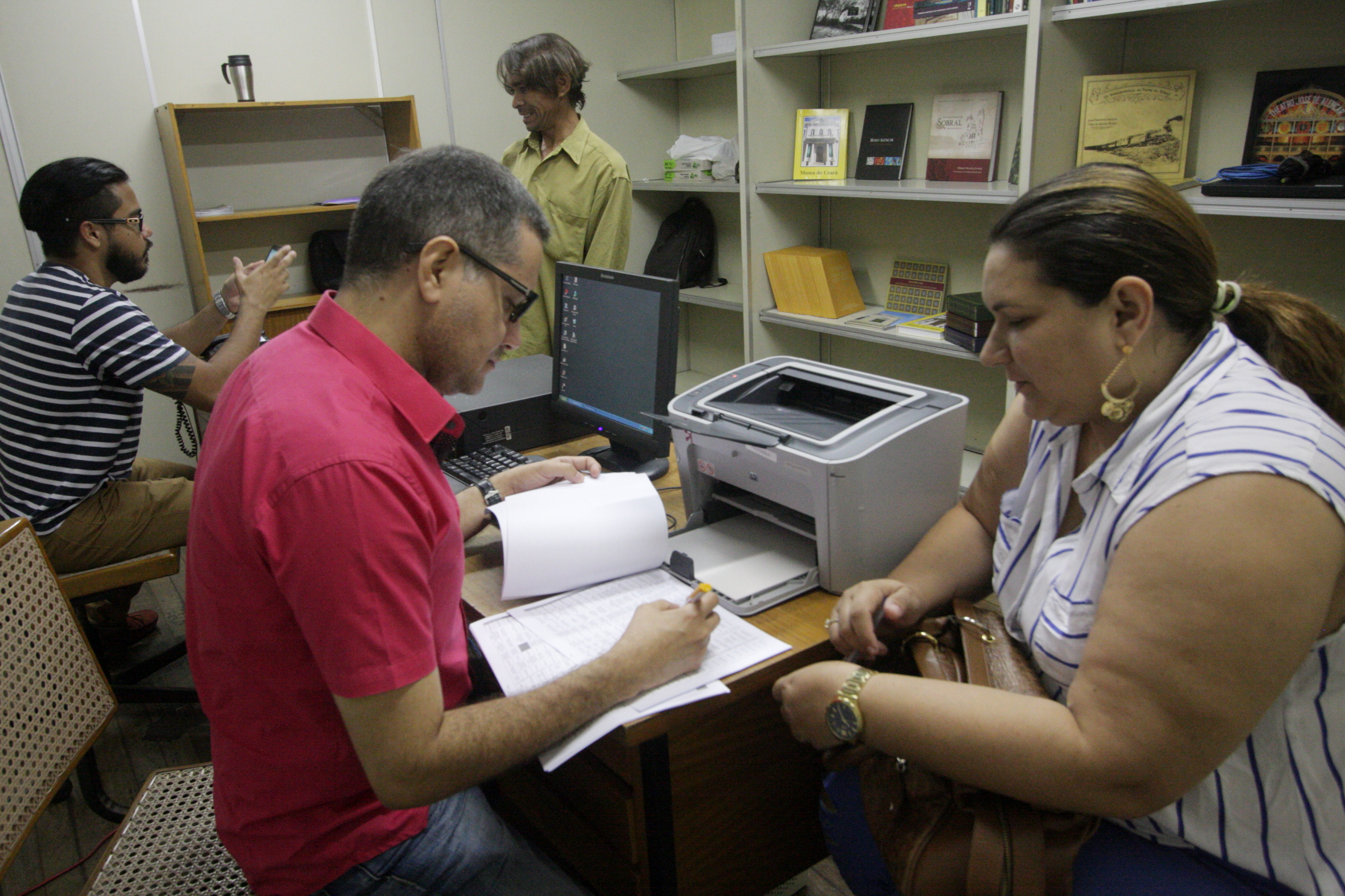Birô Ceará Criativo, da Secult, promoveu na última segunda-feira, 21/12, plantão de atendimento sobre o Edital Ceará de Incentivo às Artes