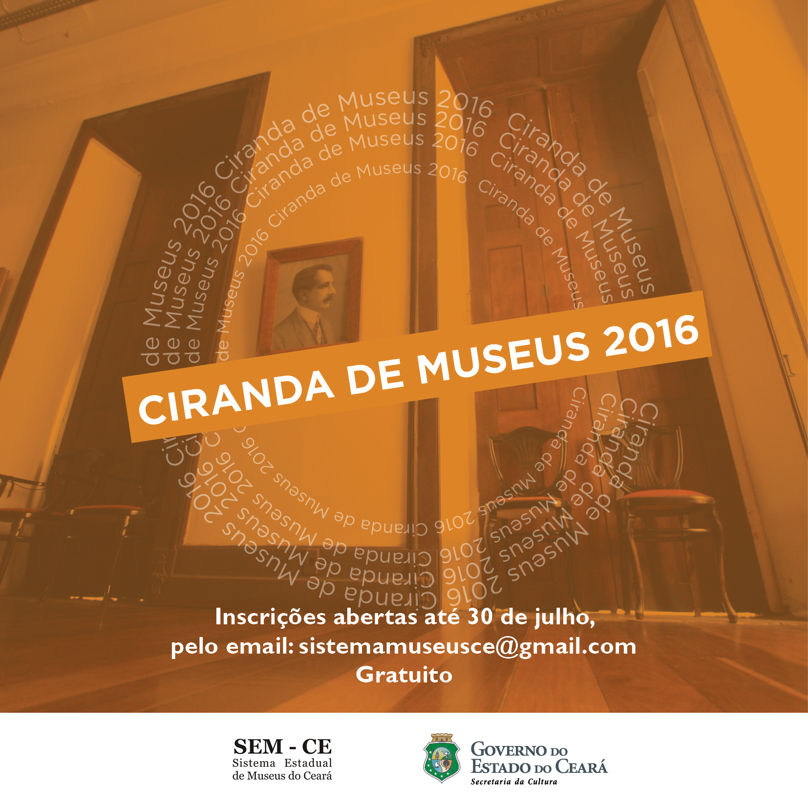 Sistema Estadual de Museus do Ceará promove primeira edição da Ciranda de Museus. Inscrições abertas até 30/7