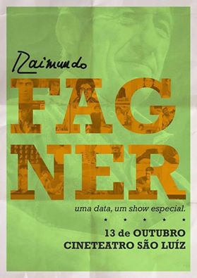 Cineteatro São Luiz terá show especial de Fagner no dia 13 de outubro. Vendas começam nesta terça, 20/9