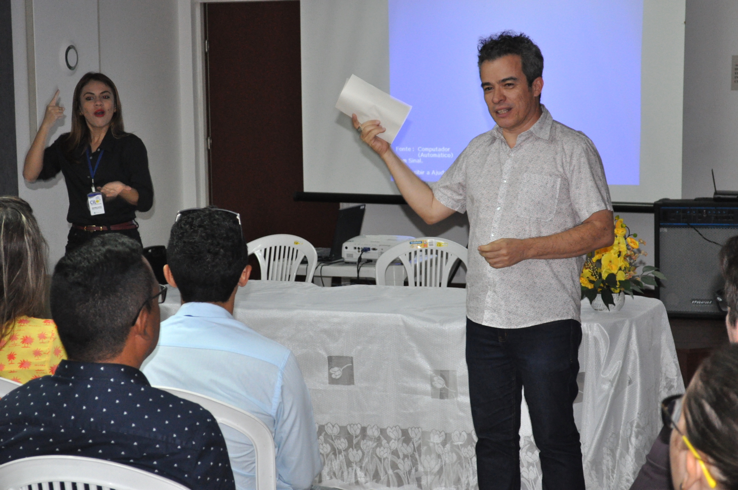 Servidores da Secult participam da programação da Semana de Acessibilidade