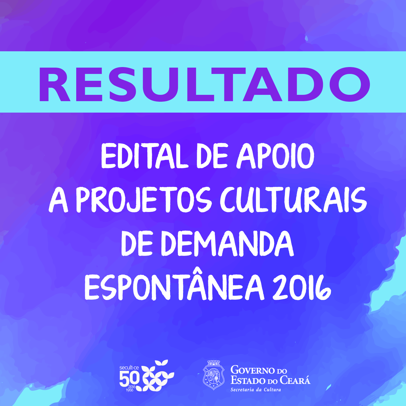 Edital de Apoio a Projetos Culturais de Demanda Espontânea: Secult divulga novos projetos selecionados