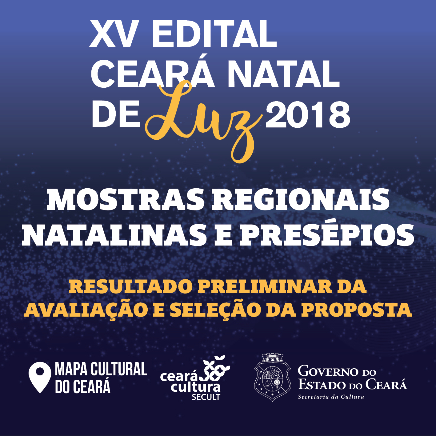 XV Edital Ceará Natal de Luz: Secult divulga resultado das mostras natalinas e presépios