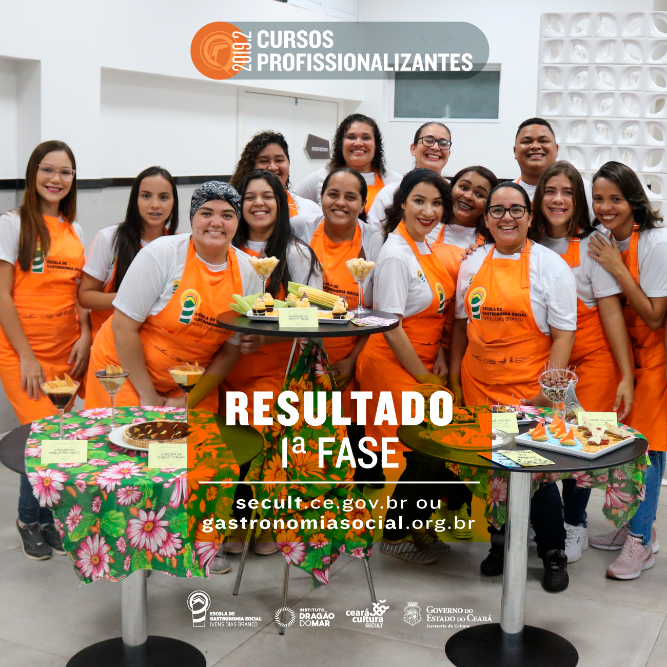 Escola de Gastronomia divulga resultado para cursos profissionalizantes do 2º semestre