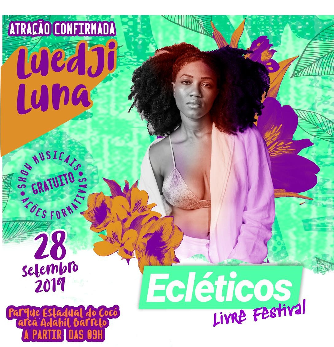 Com apoio da Secult, Ecléticos Livre Festival 2019 acontece em Fortaleza: Edição genuinamente nordestina e com atrações do cenário da música independente nacional