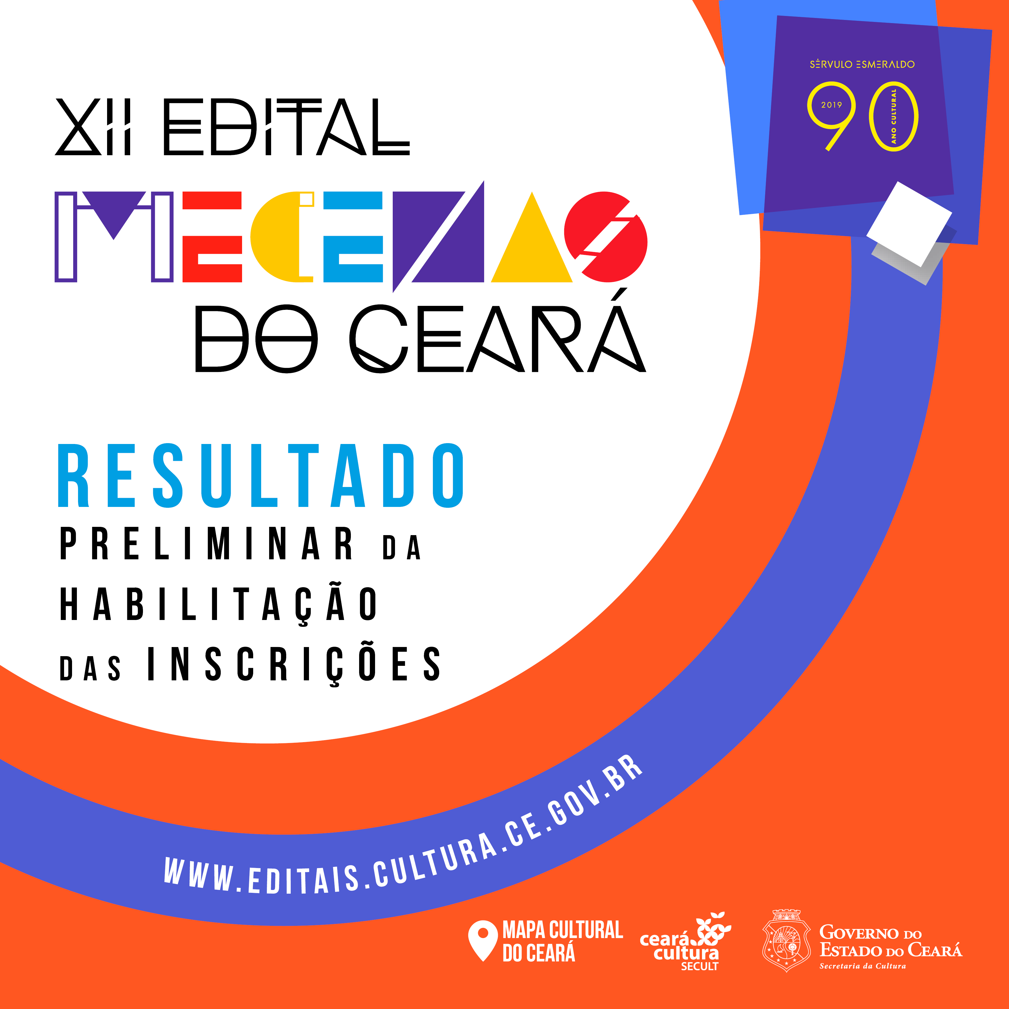 XII Edital Mecenas do Ceará: Secult divulga resultado preliminar de habilitação