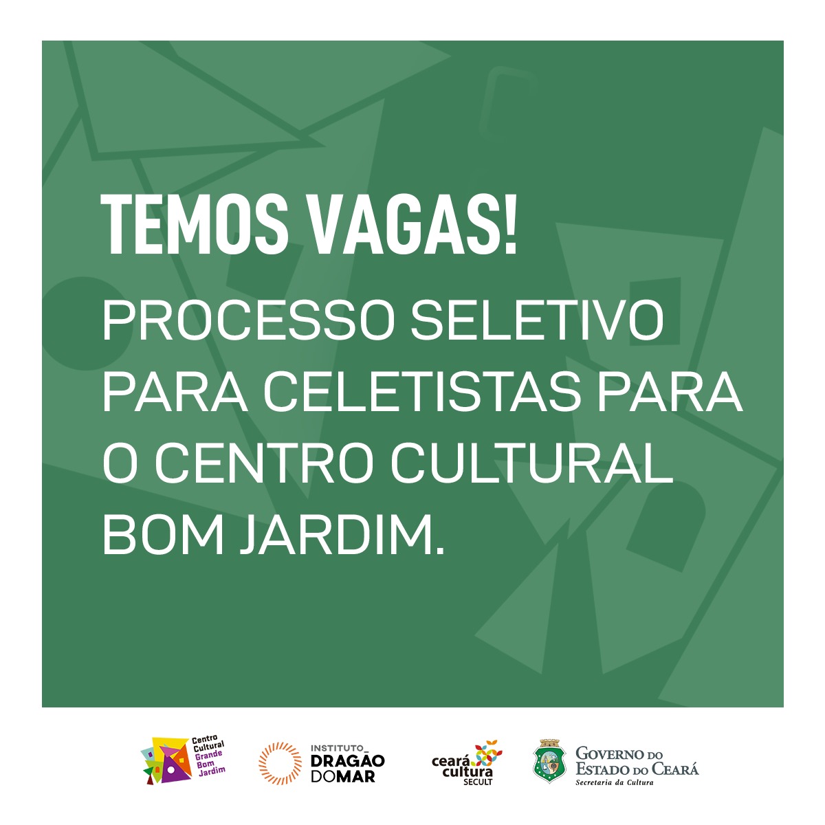 CCBJ abre processo seletivo para profissionais celetistas