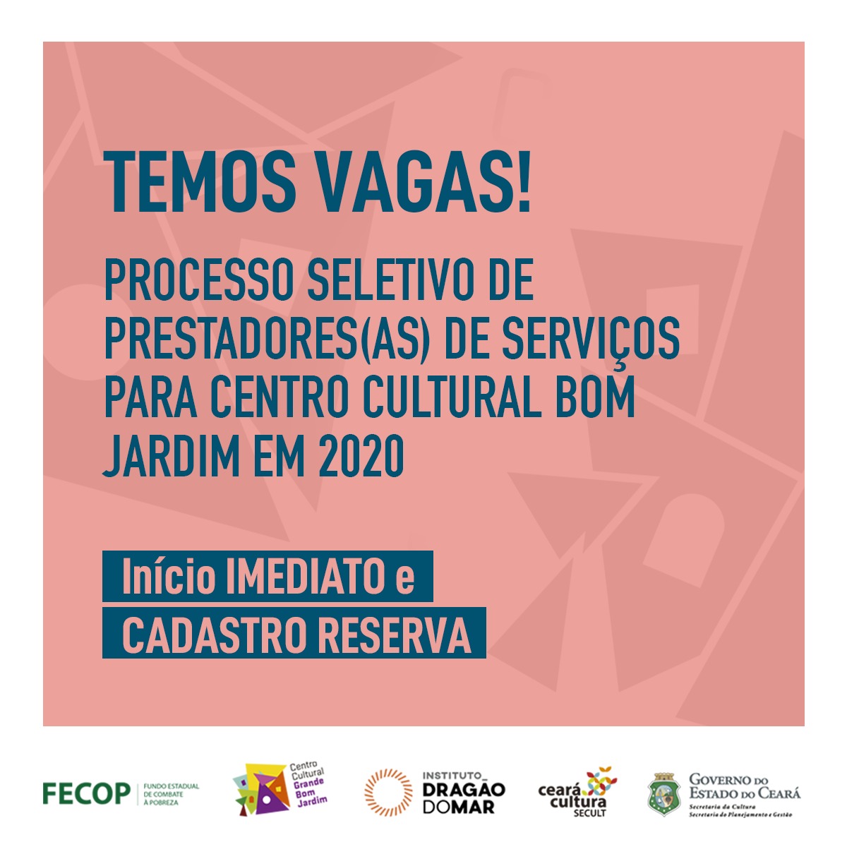CCBJ abre 25 vagas para prestadores de serviços