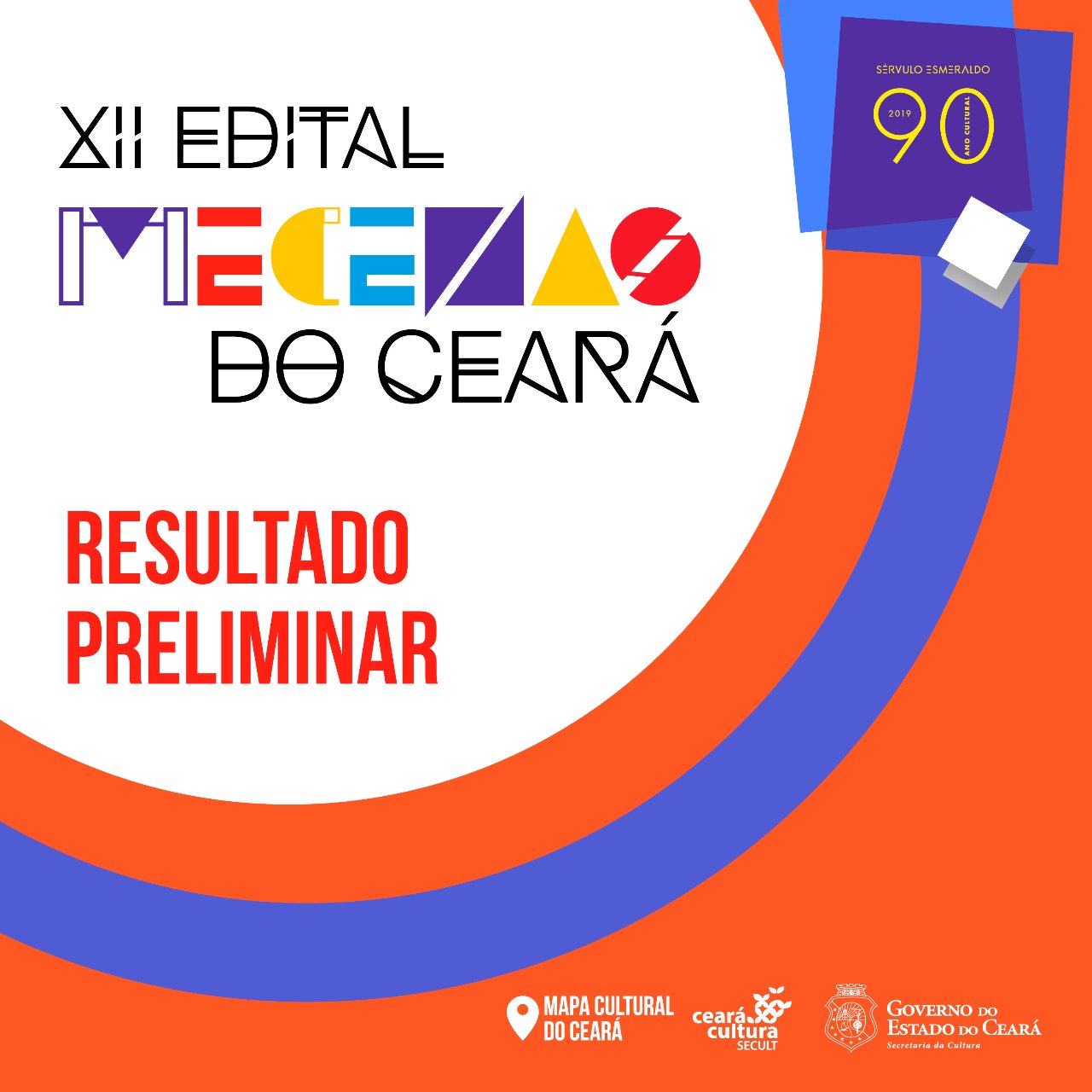 XII Edital Mecenas do Ceará: Secult divulga resultado preliminar da Avaliação e Seleção