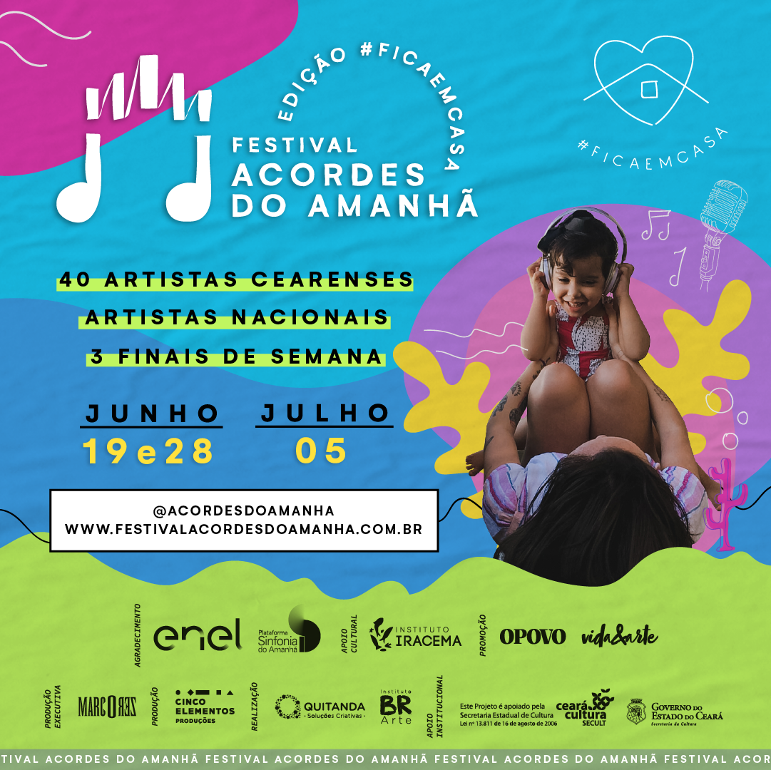 Acordes do Amanhã #FicaEmCasa reúne Lenine, Chico César, Tiê, Jeneci, Margareth Menezes e mais de 50 artistas da música