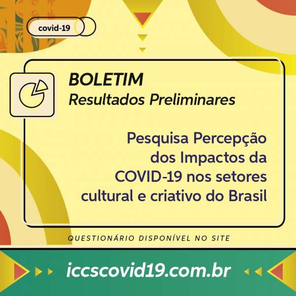 Covid-19 no setor cultural: boletim divulga resultados preliminares de pesquisa nacional com recorte específico do Ceará