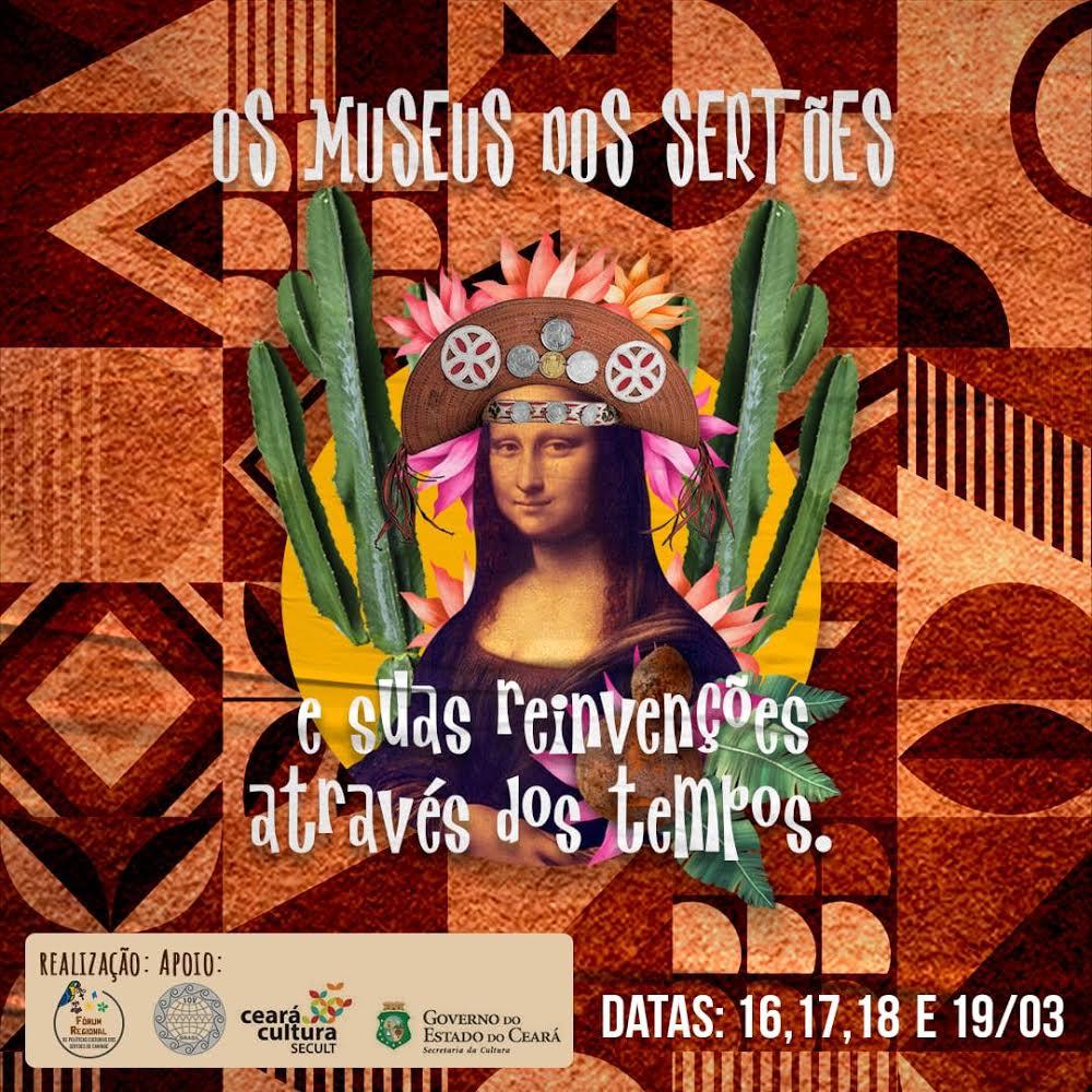 Com apoio da Secult, o Fórum Regional de Políticas Culturais dos Sertões de Canindé apresenta programação especial sobre museus e patrimônio