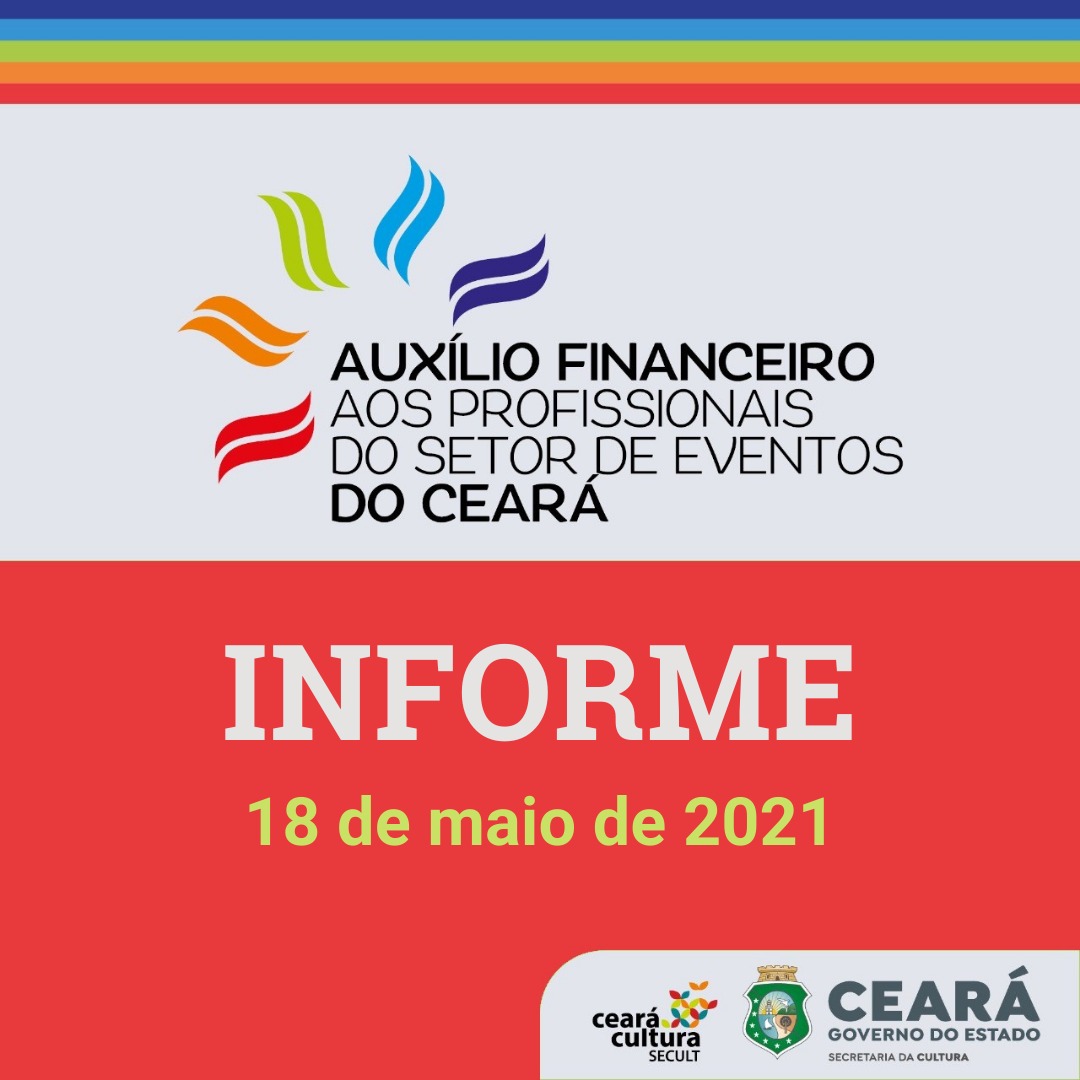 Informe Dia 18/5 – Auxílio Financeiro aos Profissionais do Setor de Eventos