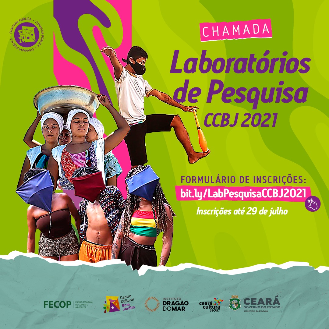 Laboratórios de Pesquisa 2021: CCBJ abre inscrições até dia 29/7