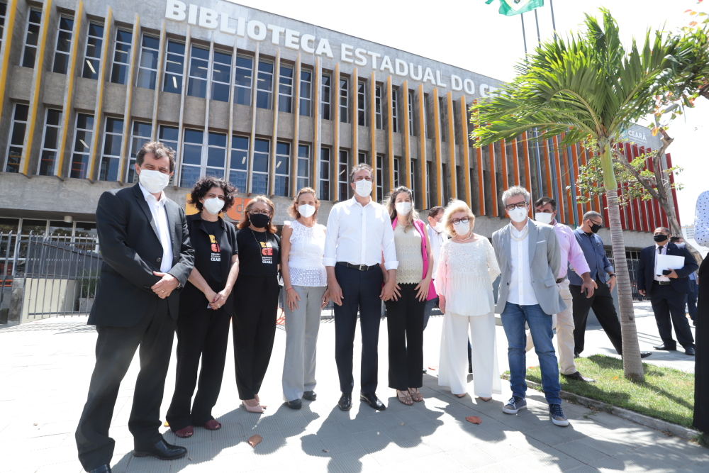 Biblioteca Pública Estadual do Ceará – BECE foi reinaugurada nesta quinta (12/08)