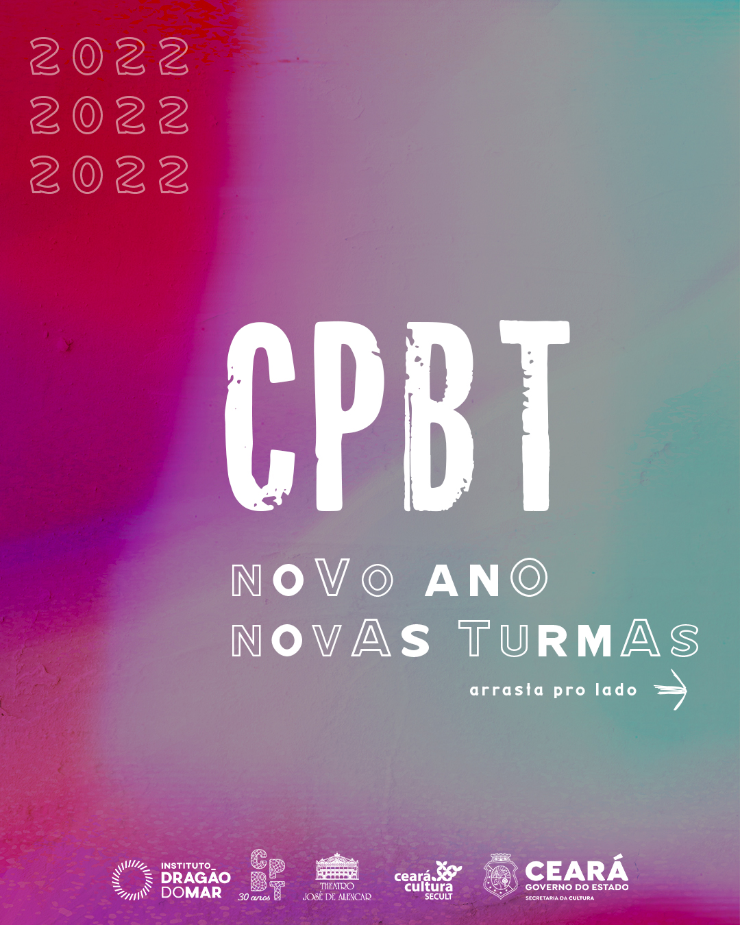 Theatro José de Alencar abre inscrições para novas turmas do Curso Princípios Básicos de Teatro (CPBT)