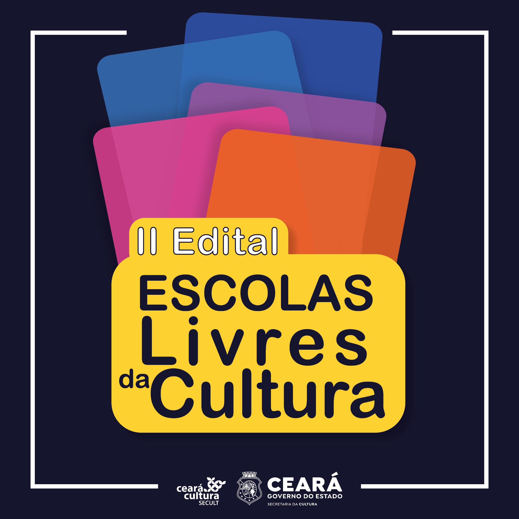 Secult Ceará lança para consulta pública o II Edital Escolas Livres da Cultura, que visa fortalecer ações de formação artística e cultural