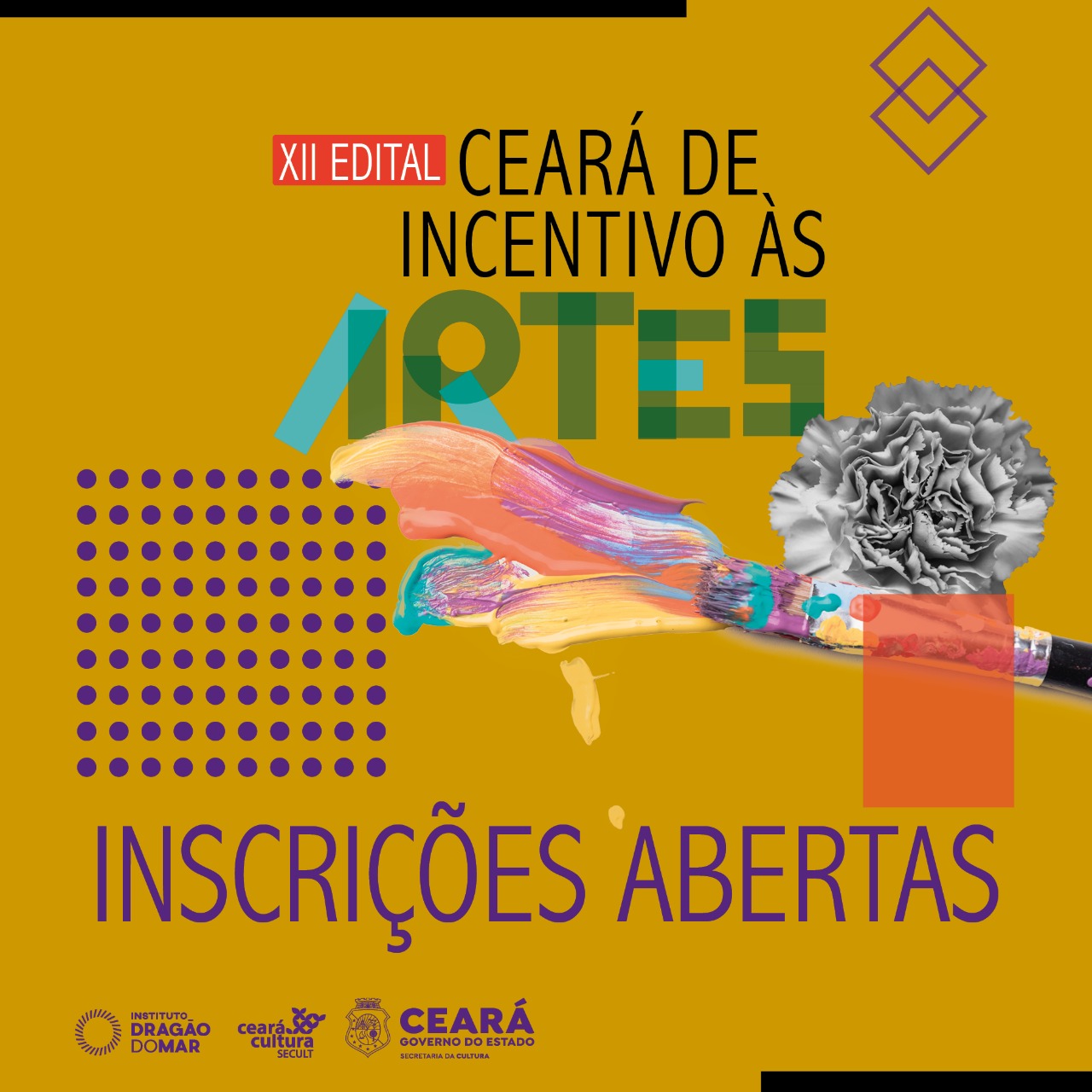 Secult CE abre inscrições para o XII Edital Ceará de Incentivo às Artes, com investimento de R$9,6 milhões