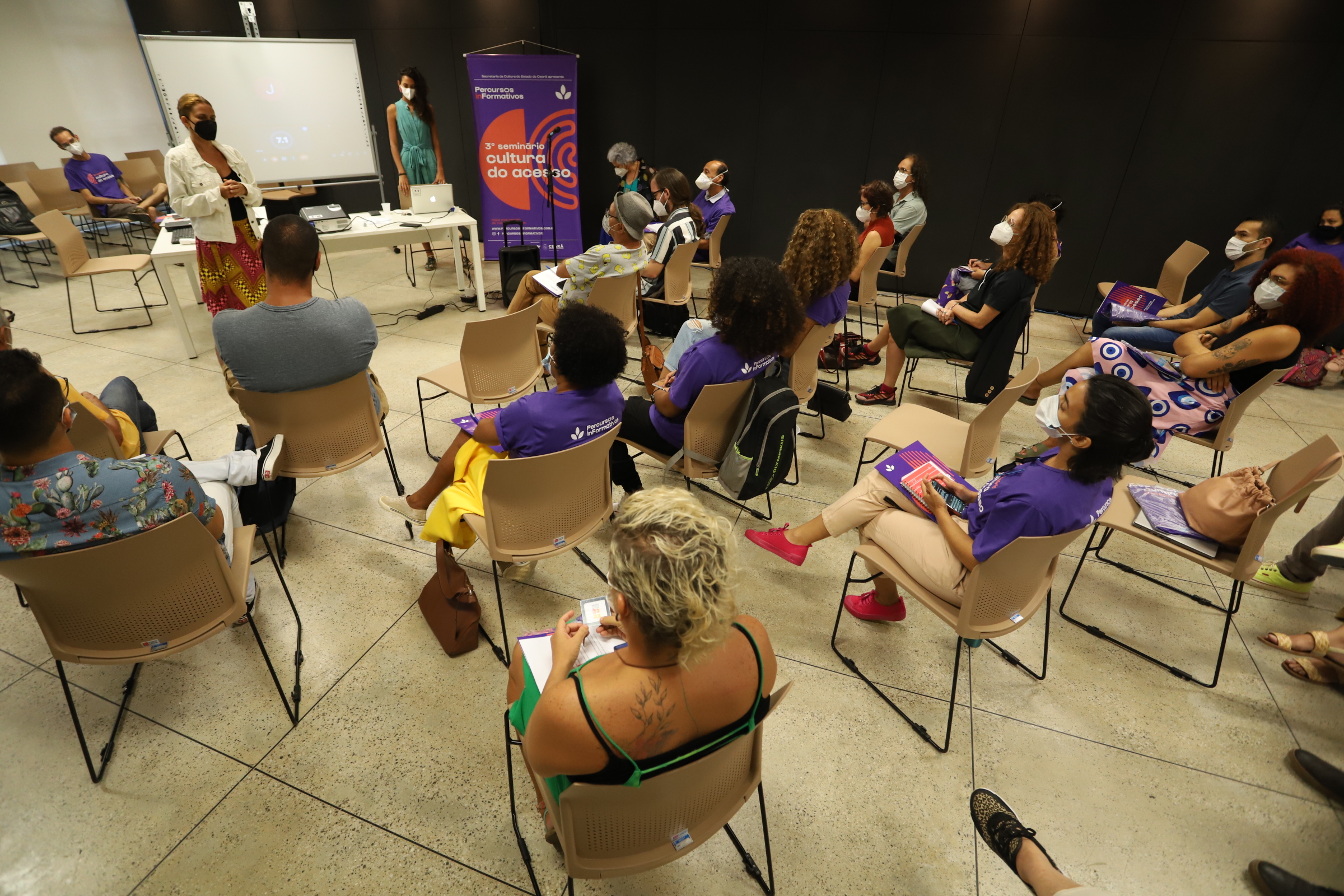 Debatendo acessibilidade nos equipamentos, 3º Seminário Cultura do Acesso encerra etapa de GTs