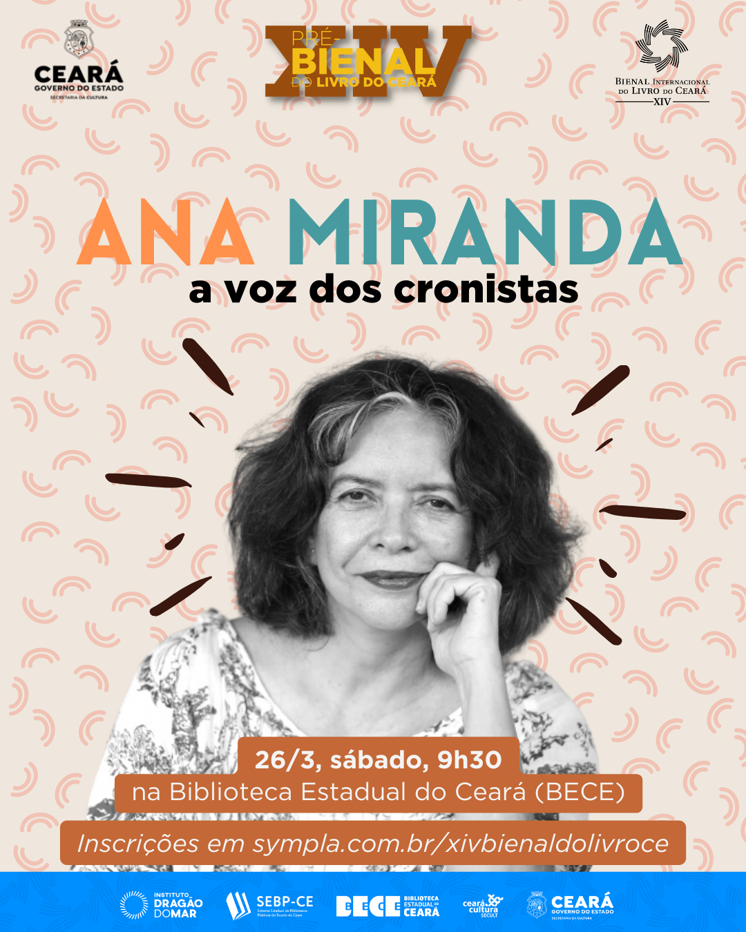 Pré-Bienal do Livro do Ceará encerra suas atividades na quinta-feira (31) no Cineteatro São Luiz