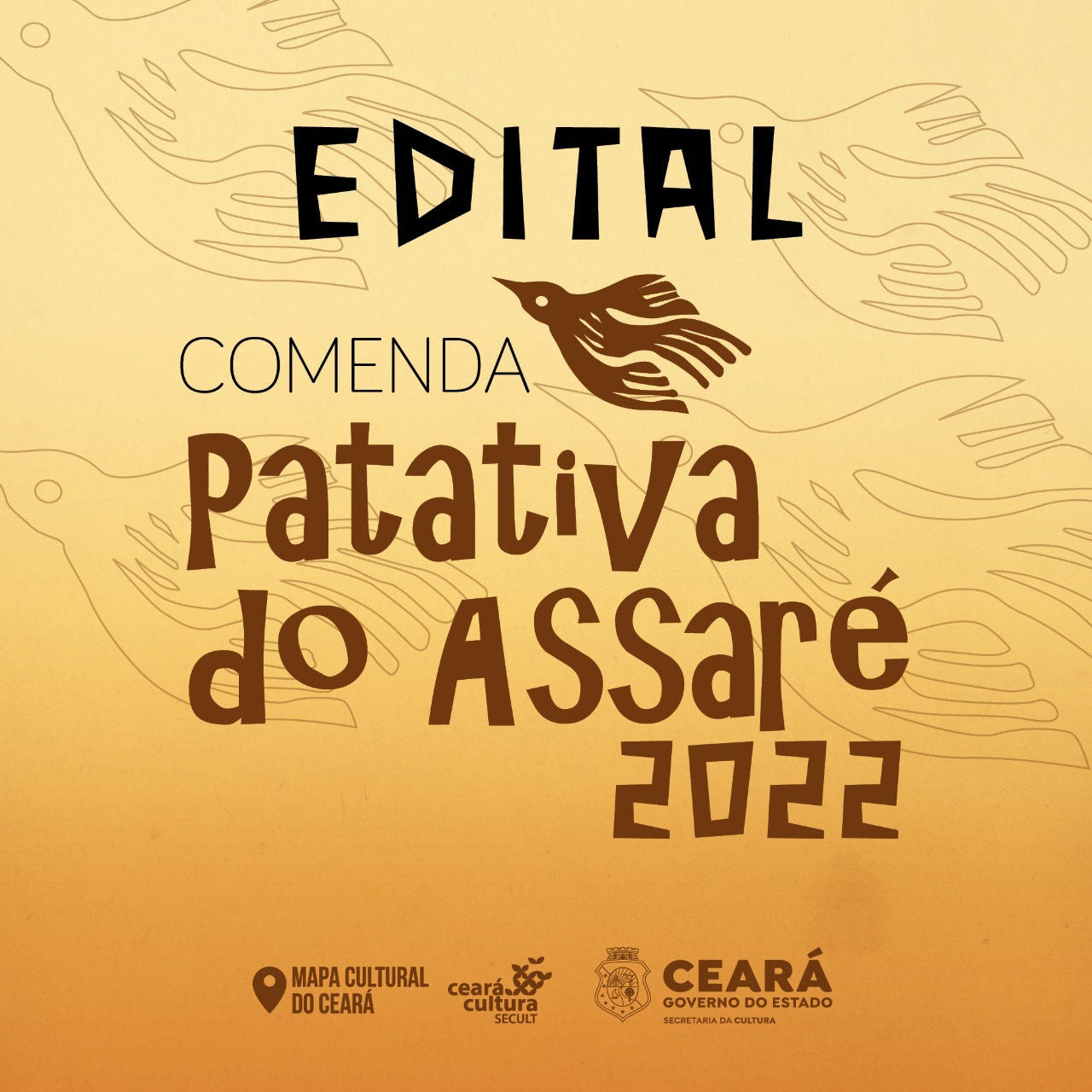 Secult Ceará recebe inscrições para a Comenda Patativa do Assaré 2022