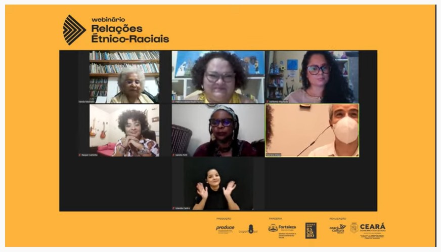 Secretário Fabiano Piúba participa da última aula magna do Webinário Relações Étnico-Raciais