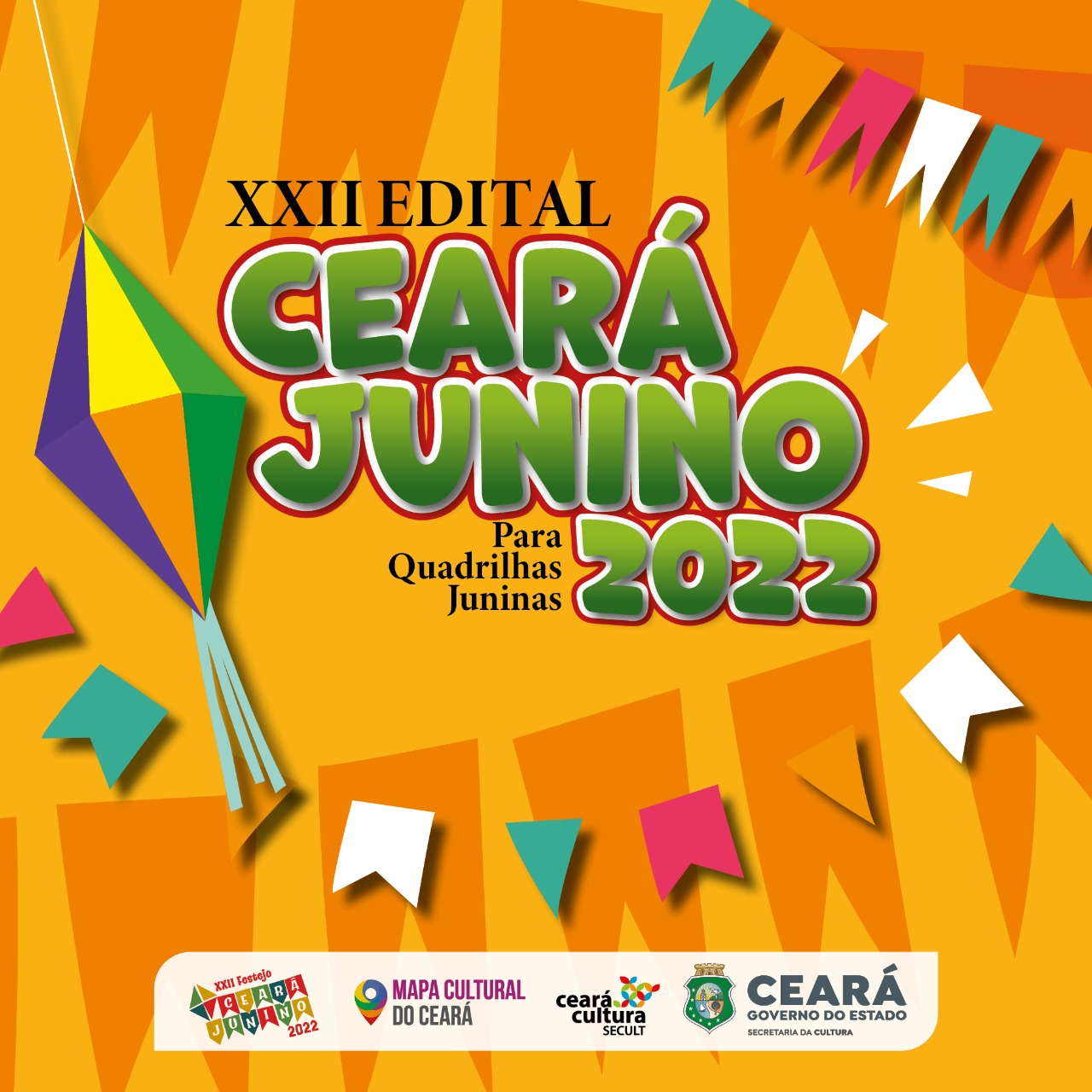 Secult abre inscrições para o XXII Edital Ceará Junino para Quadrilhas Juninas – 2022