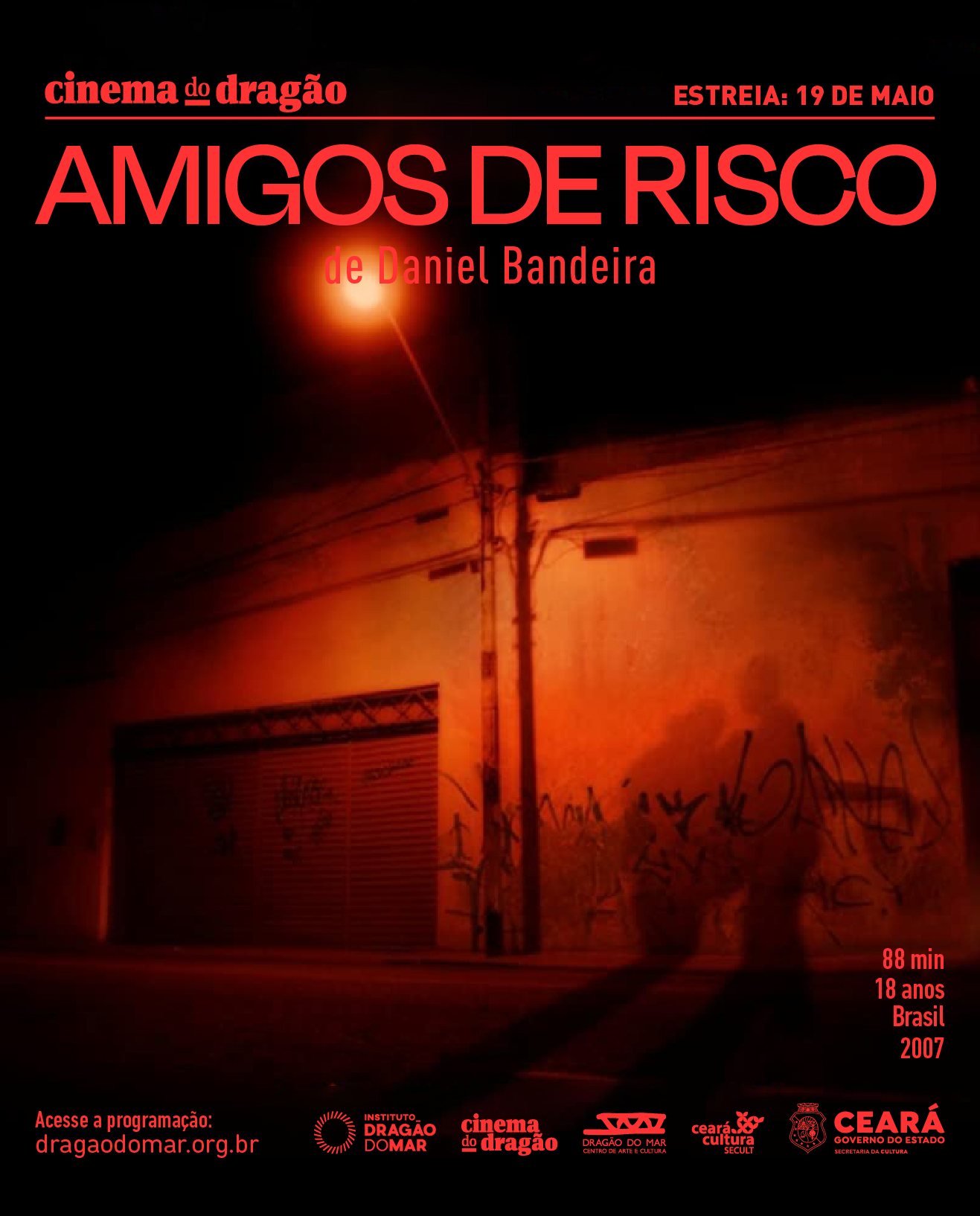Longa brasileiro ‘Amigos de Risco’ estreia a partir desta quinta (19) no Cinema do Dragão