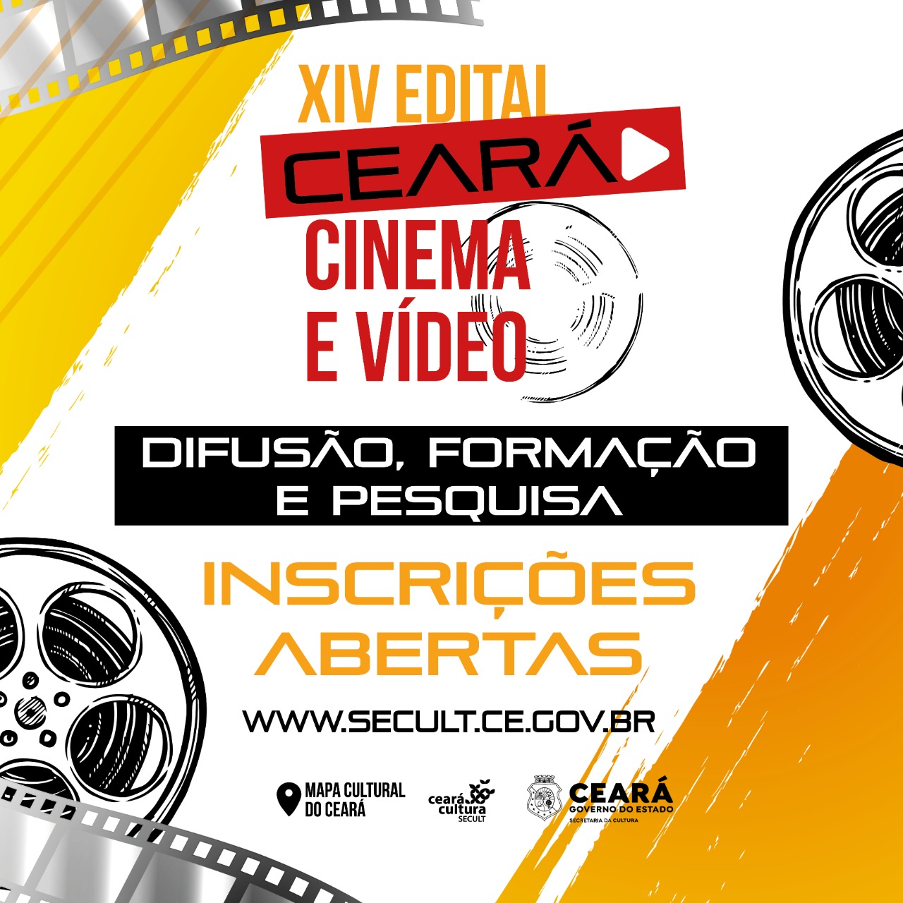 Secult Ceará abre inscrições para o XIV Edital Ceará de Cinema e Vídeo – Difusão, Formação e Pesquisa