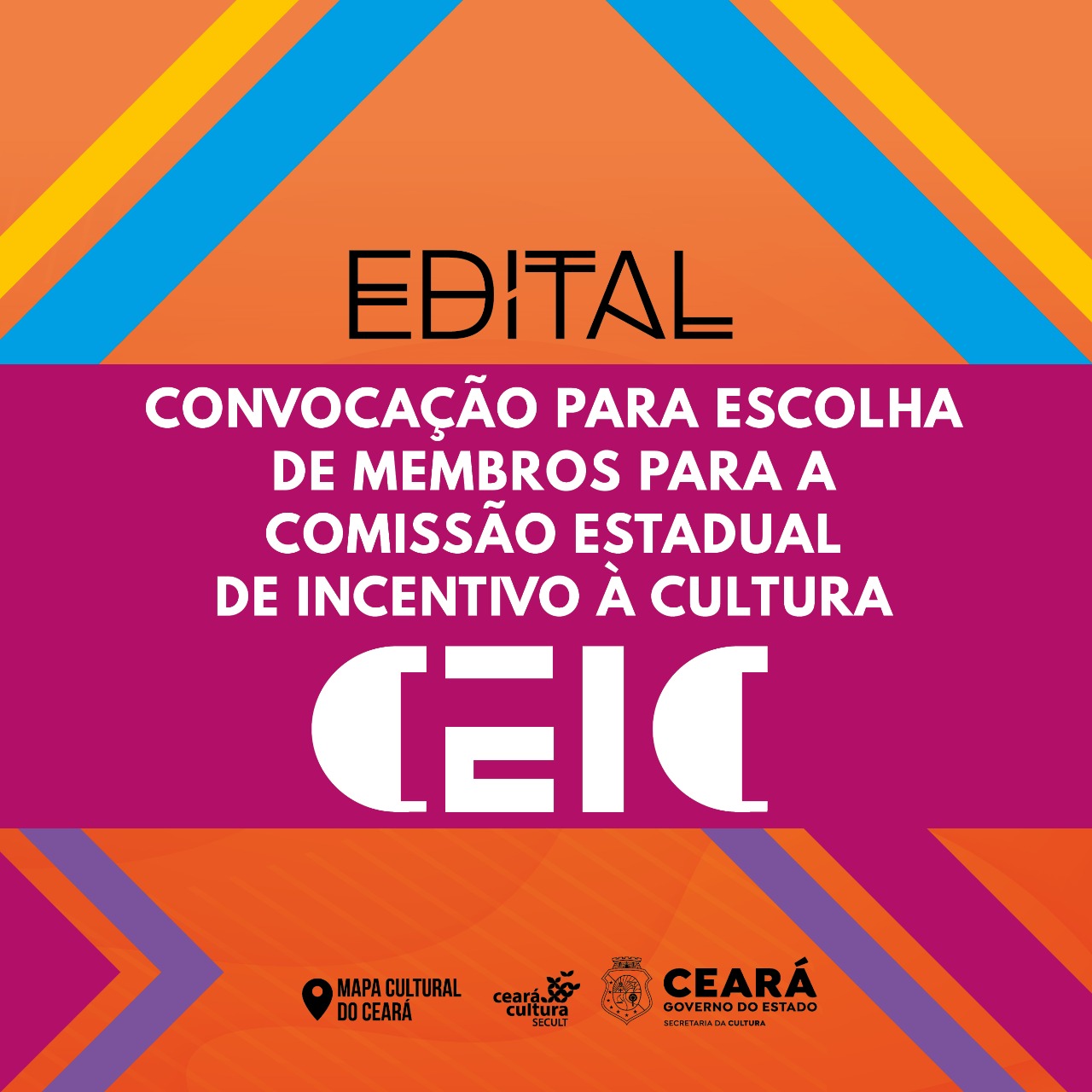 Secult lança edital para escolha de membro para a Comissão Estadual de Incentivo à Cultura – Ceic