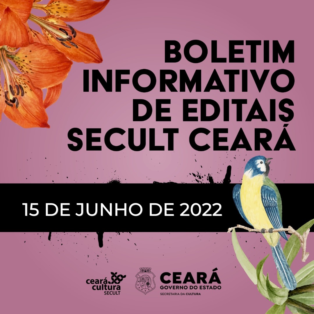 Boletim Informativo – Edital com Inscrições Abertas – 15 de junho de 2022