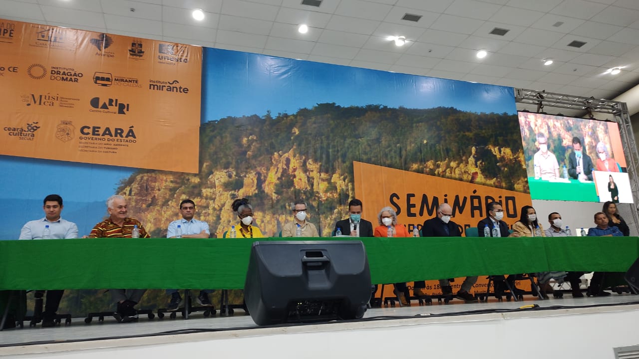 Secult Ceará realizou Seminário “Chapada do Araripe Patrimônio da Humanidade” nesta terça (7)