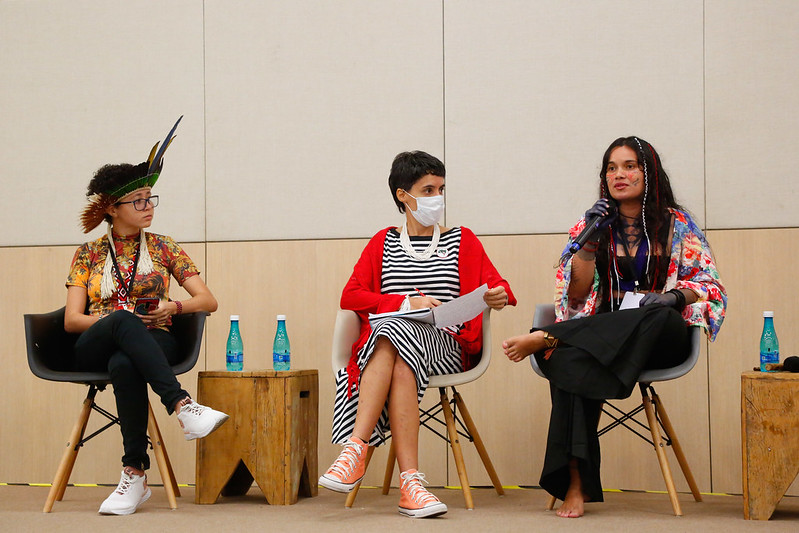 Bienal do Livro: escritoras indígenas debateram o futuro ancestral