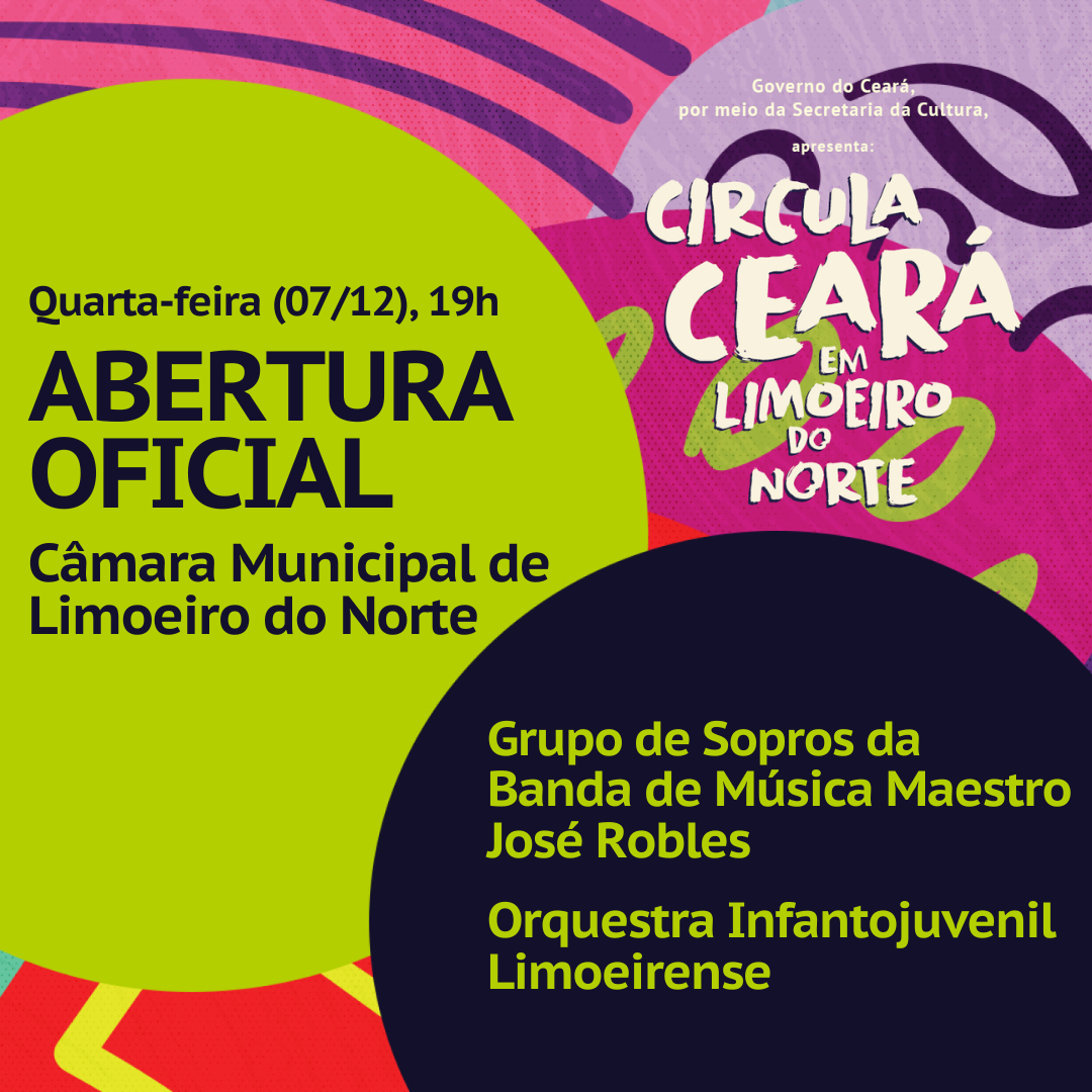 Circula Ceará chega à Limoeiro do Norte nesta quarta-feira (07)