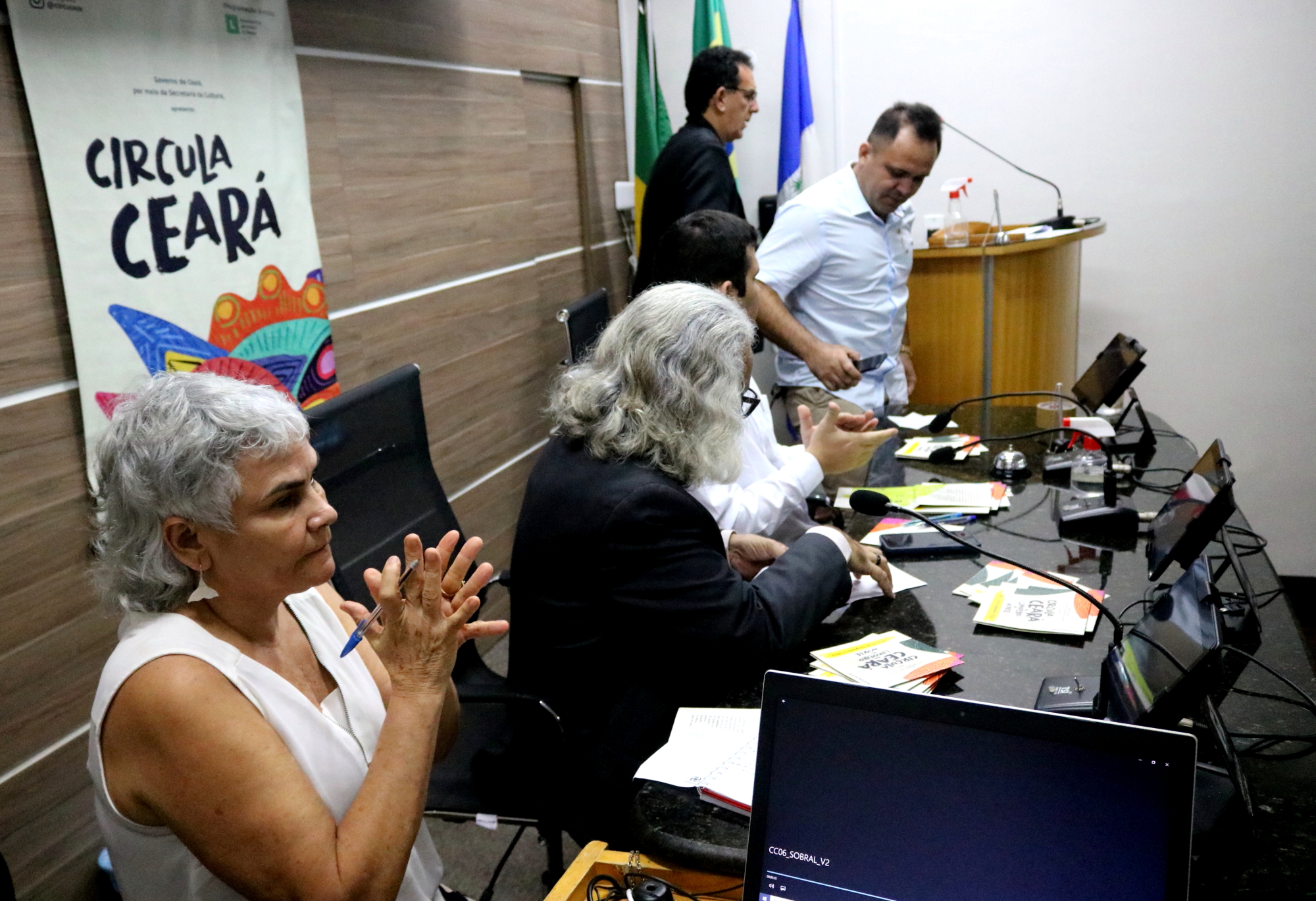 Com a presença de gestores locais e representantes da Secult, Circula Ceará iniciou atividades em Limoeiro do Norte nesta quarta (7)