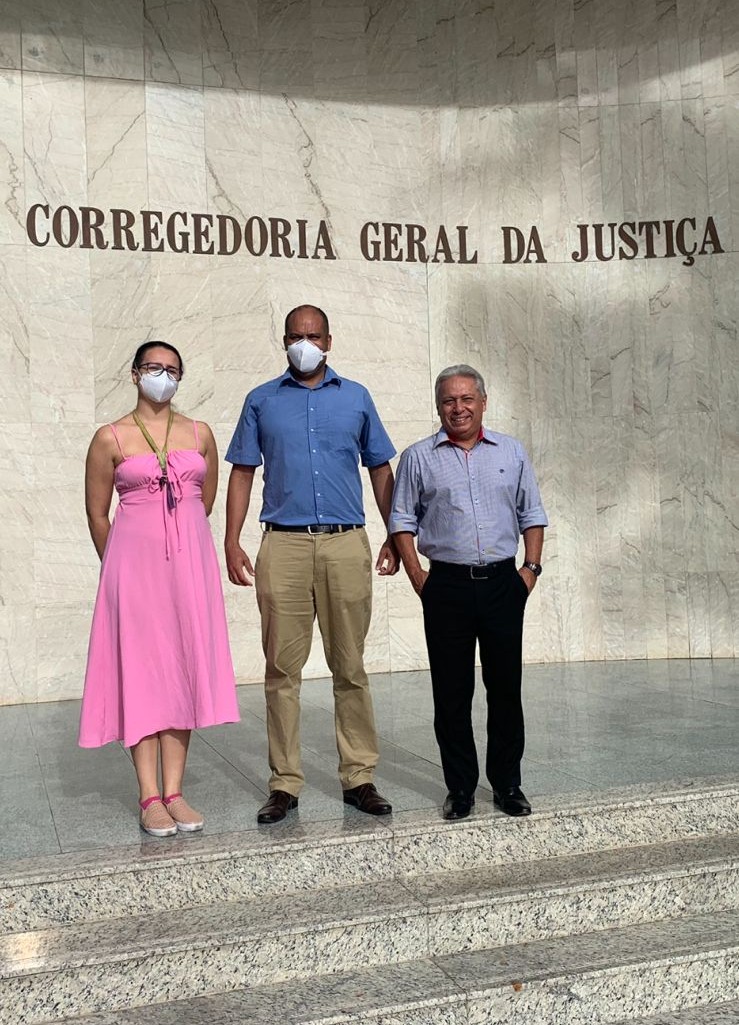 Servidores do Arquivo Público se reúnem com corregedor-geral da Justiça