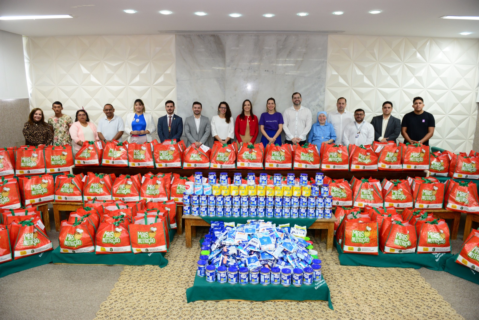 Entidades cadastradas no Mais Nutrição recebem alimentos doados em campanhas da Secult Ceará e outras secretarias