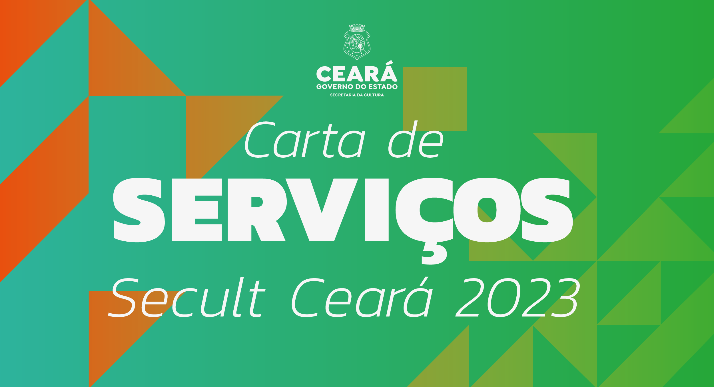 Secult Ceará atualiza a Carta de Serviços ao Cidadão