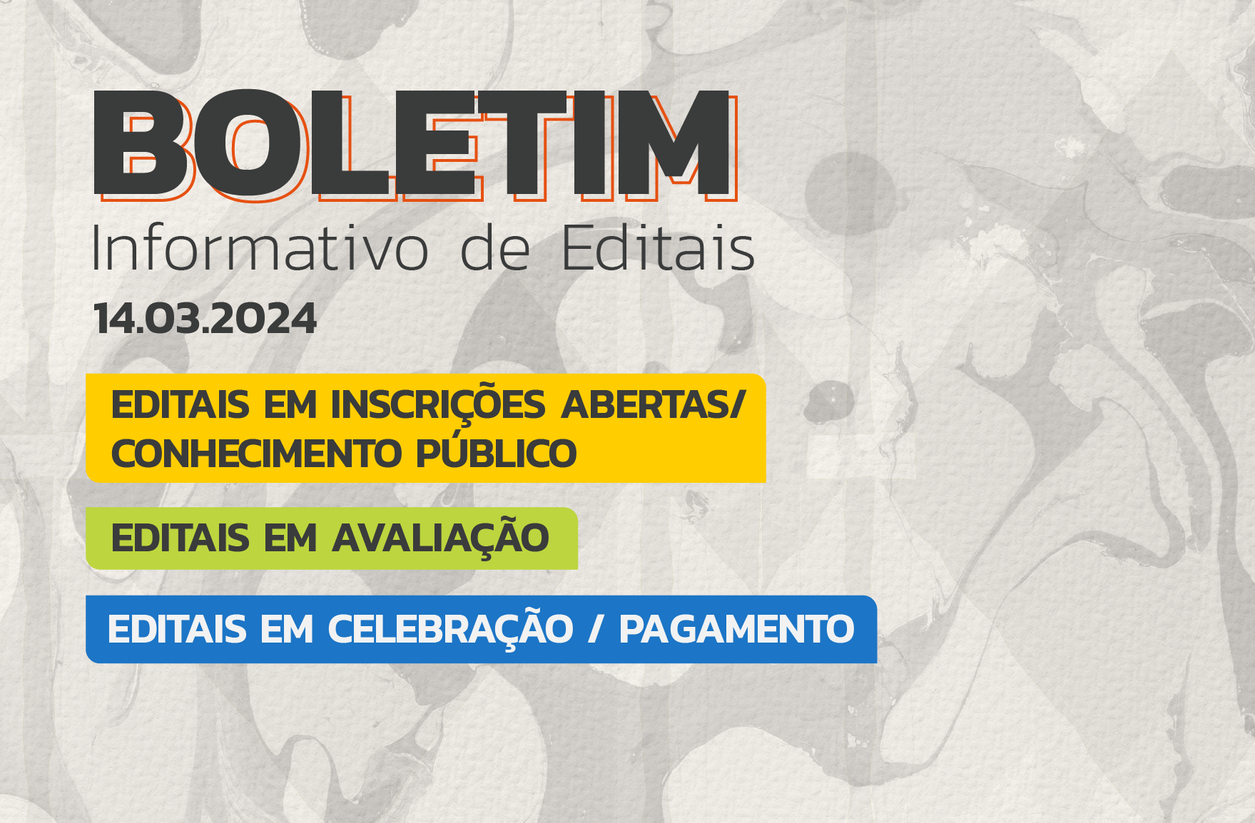 9 Chamadas Públicas da Lei Paulo Gustavo encontram-se em celebração; confira boletim de editais da Secult Ceará