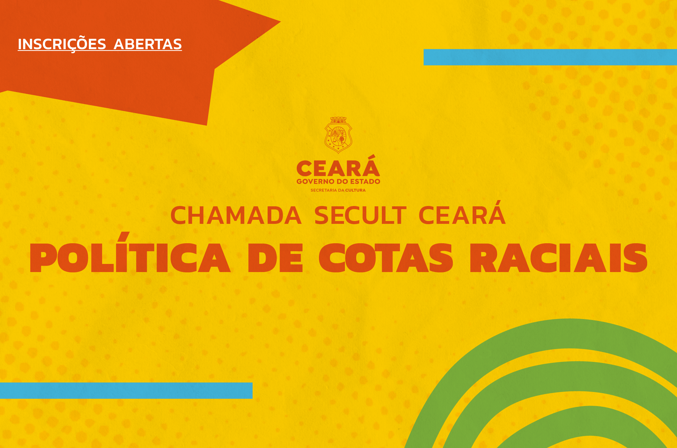 Secult Ceará abre chamada para agentes culturais que buscam acessar os editais de fomento por meio da política de cotas raciais