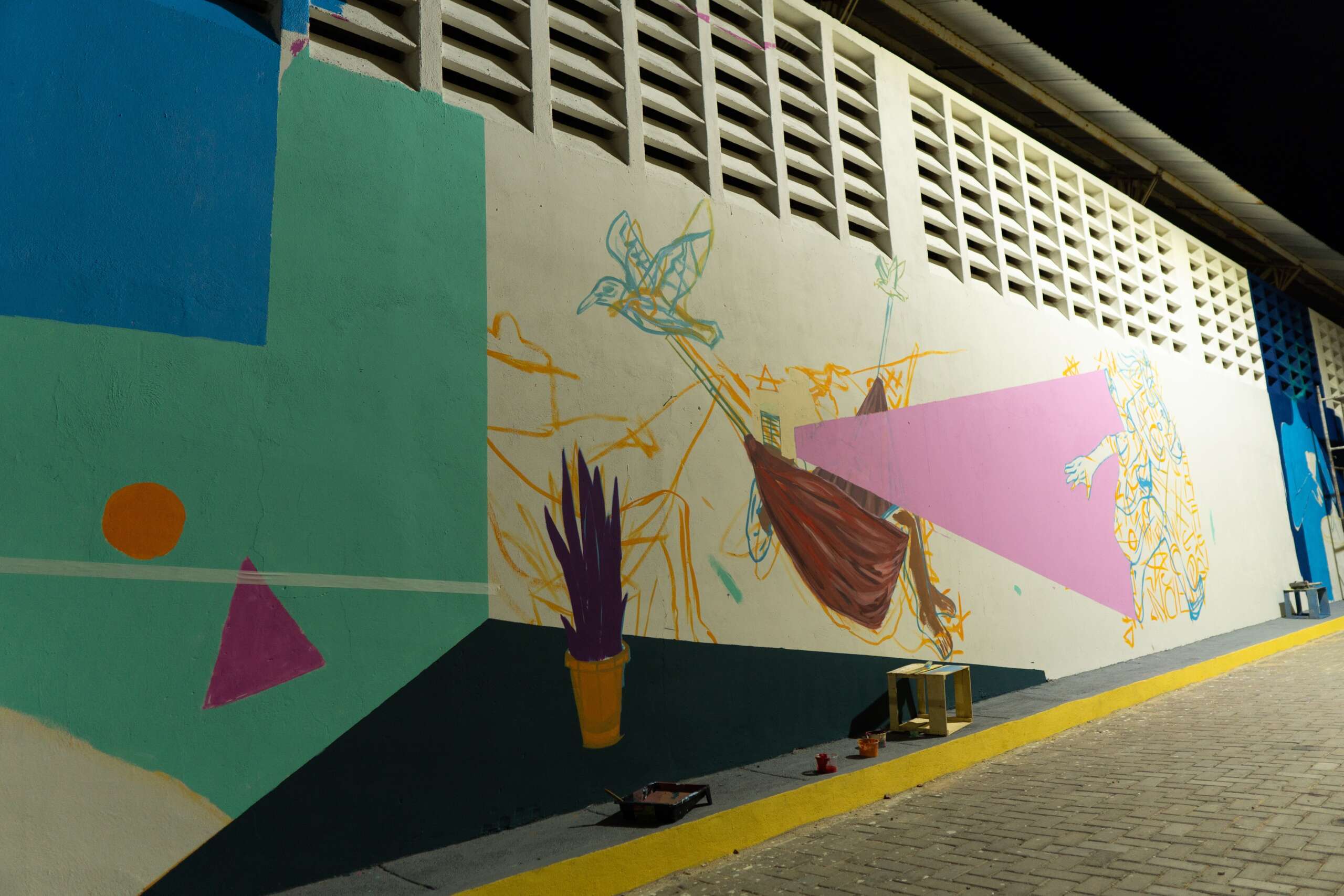Apoiado pela Secult, Festival de Arte Urbana marca o início do programa Escolas Criativas em Itapipoca